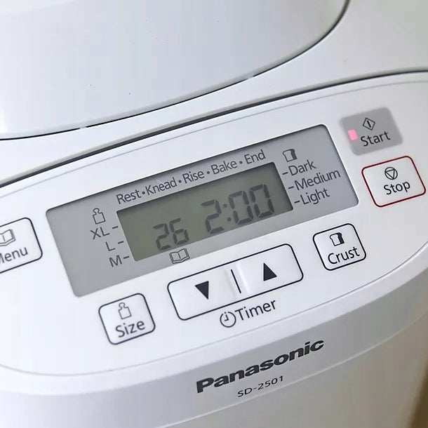 Bread maker Panasonic SD-2501 WXC white 550 W Brand Panasonic