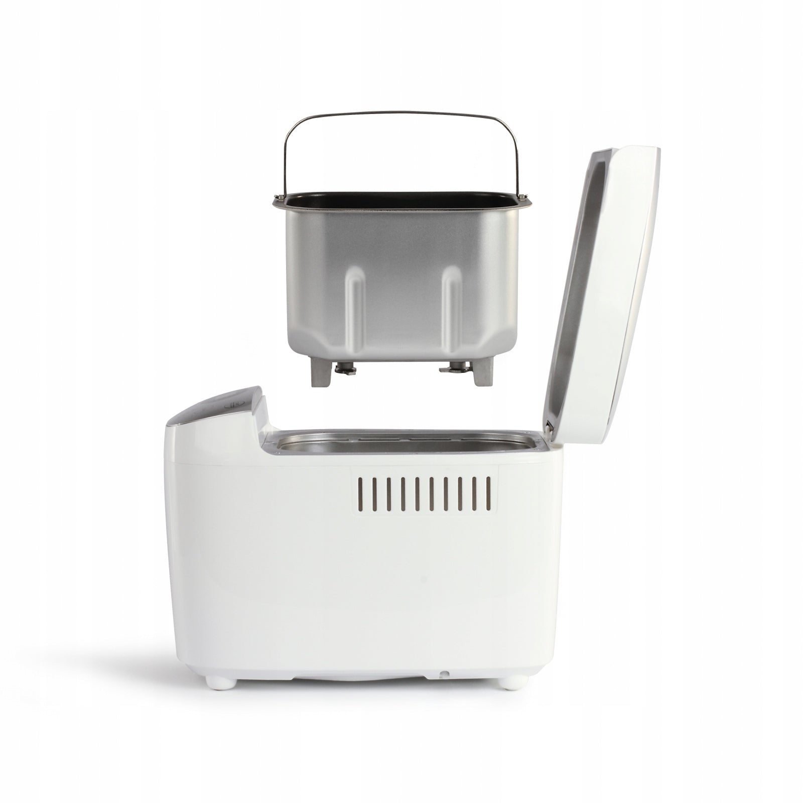 Bread making machine Livoo DOP205W, 2 stirrers, 15 programs Dominant color silver/gray