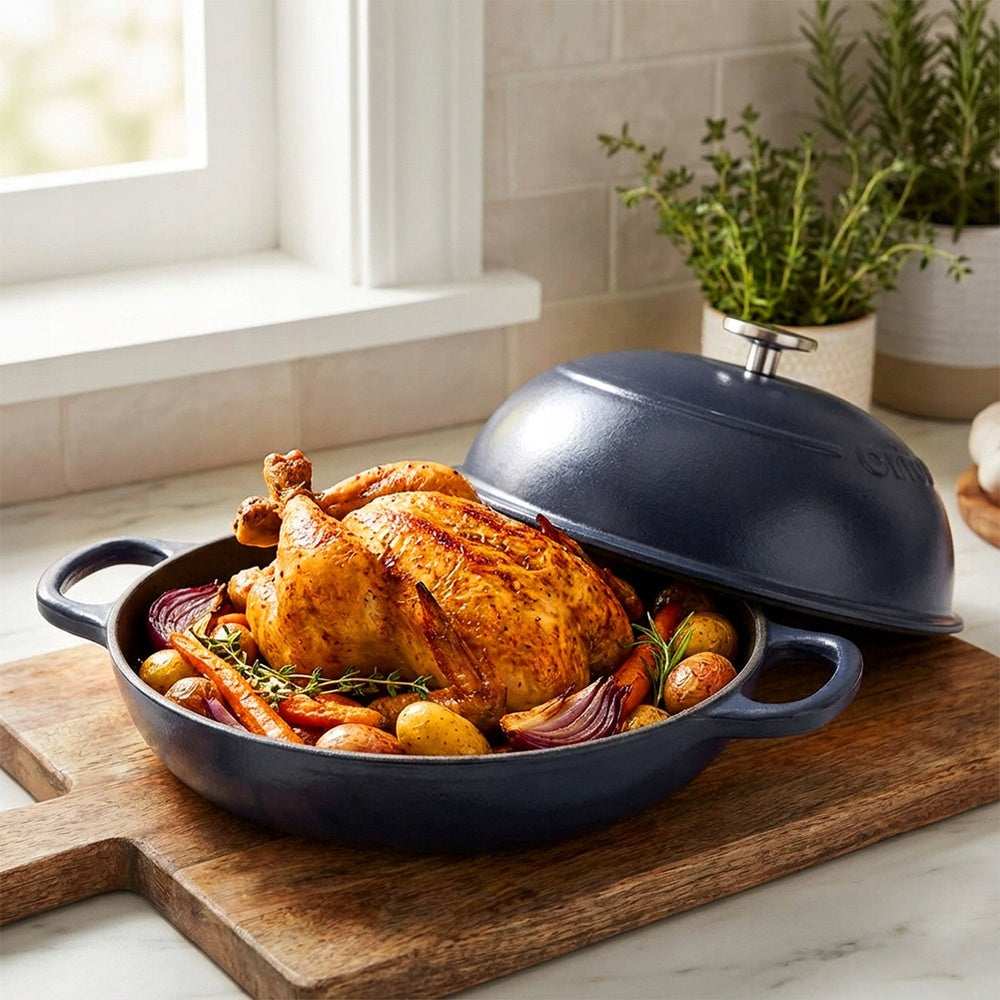 Bread mould cast iron enamelled LITINA SMALT 34,5x26x18 cm, 1,6 l Brand Orion