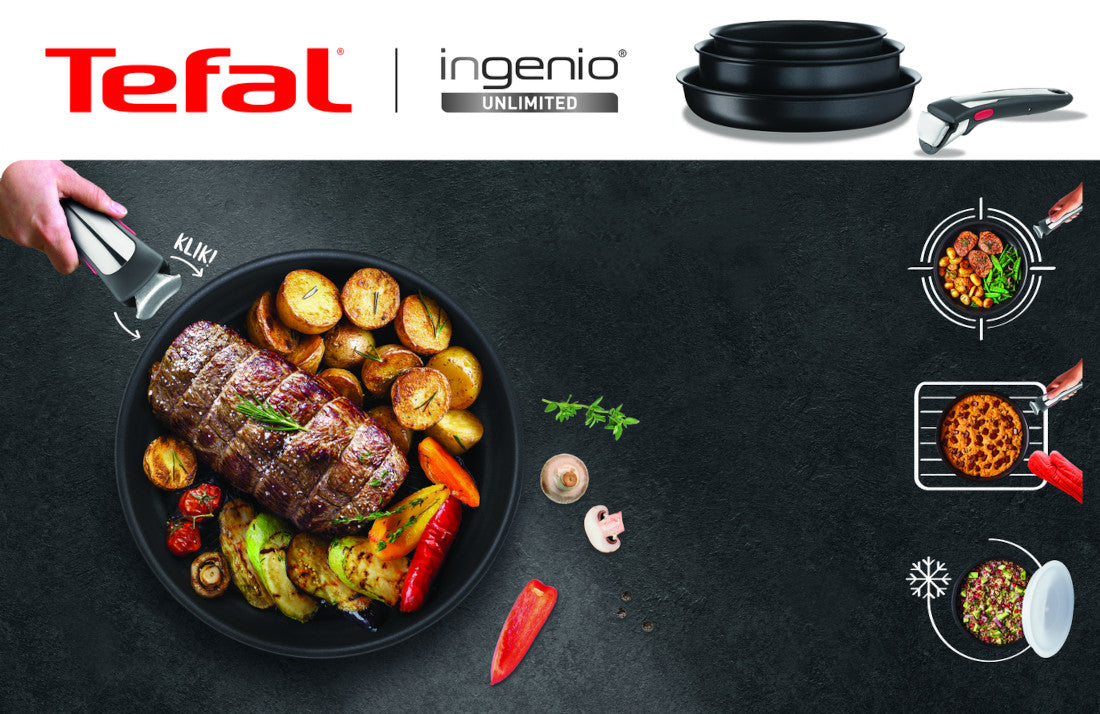Breakfast set TEFAL Ingenio 4el for egg pancakes Manufacturer code L8581074 L8610074 2744912 L9863153