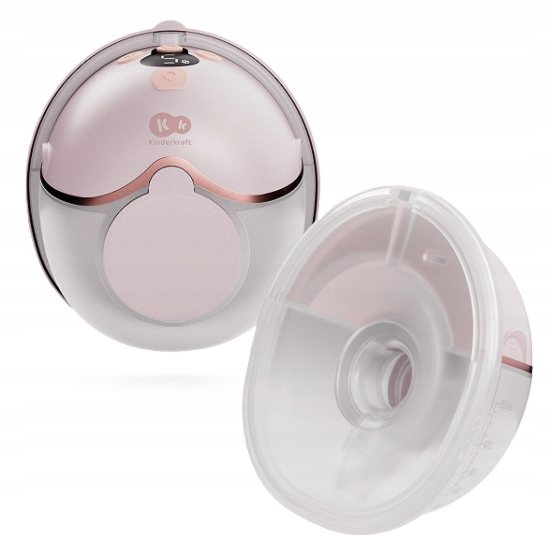 Breast Pump KINDERKRAFT Hands Free MamaFlow Pink Brand Kinderkraft