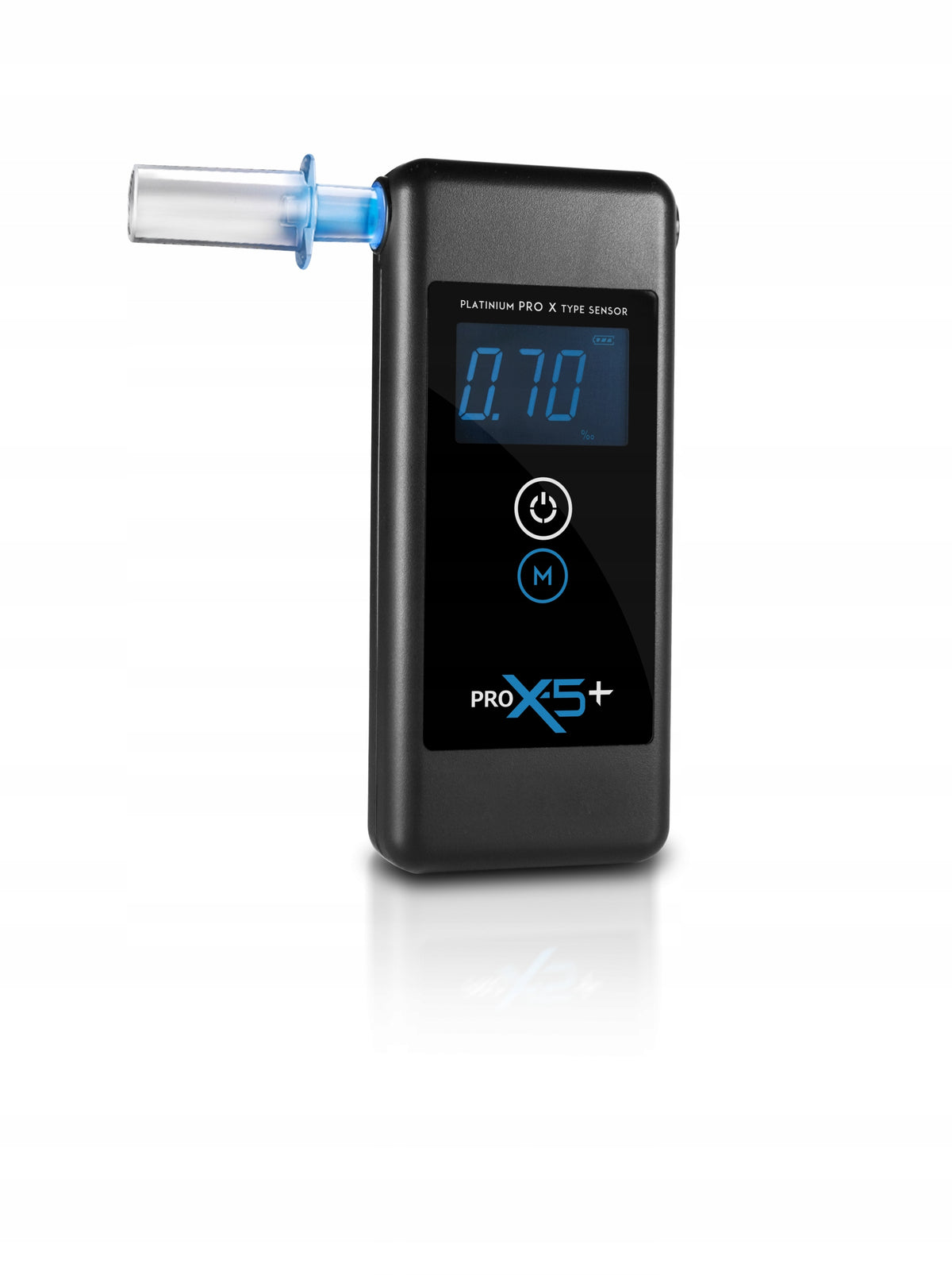 Breathalyzer PRO X-5 + free calibration + mouthpieces Brand AlcoFind