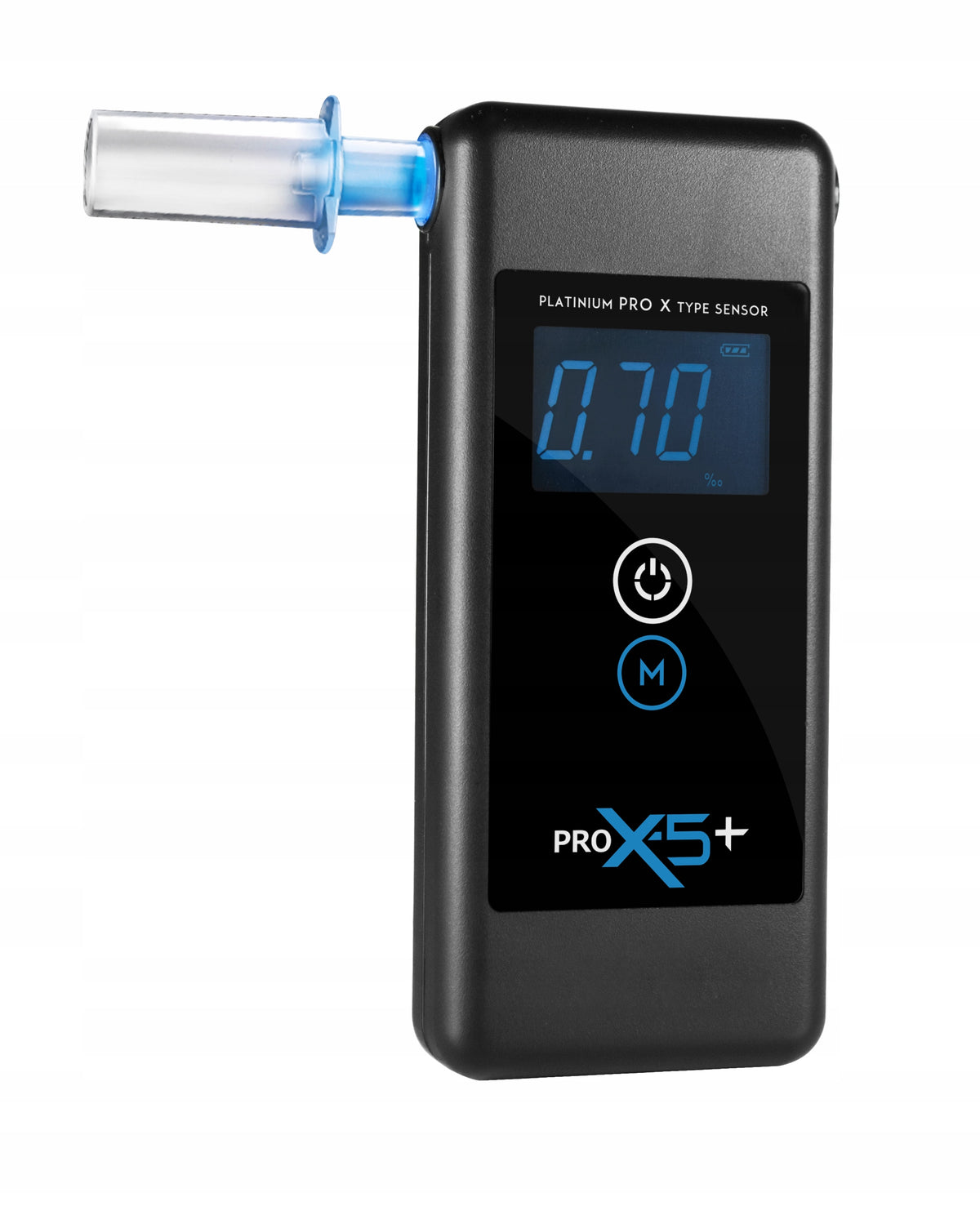 Breathalyzer PRO X-5 + free calibration + mouthpieces Manufacturer code FGHJ5D454121