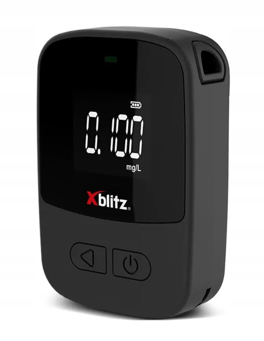 Breathalyzer XBLITZ Alco Electrochemical Black Brand Xblitz