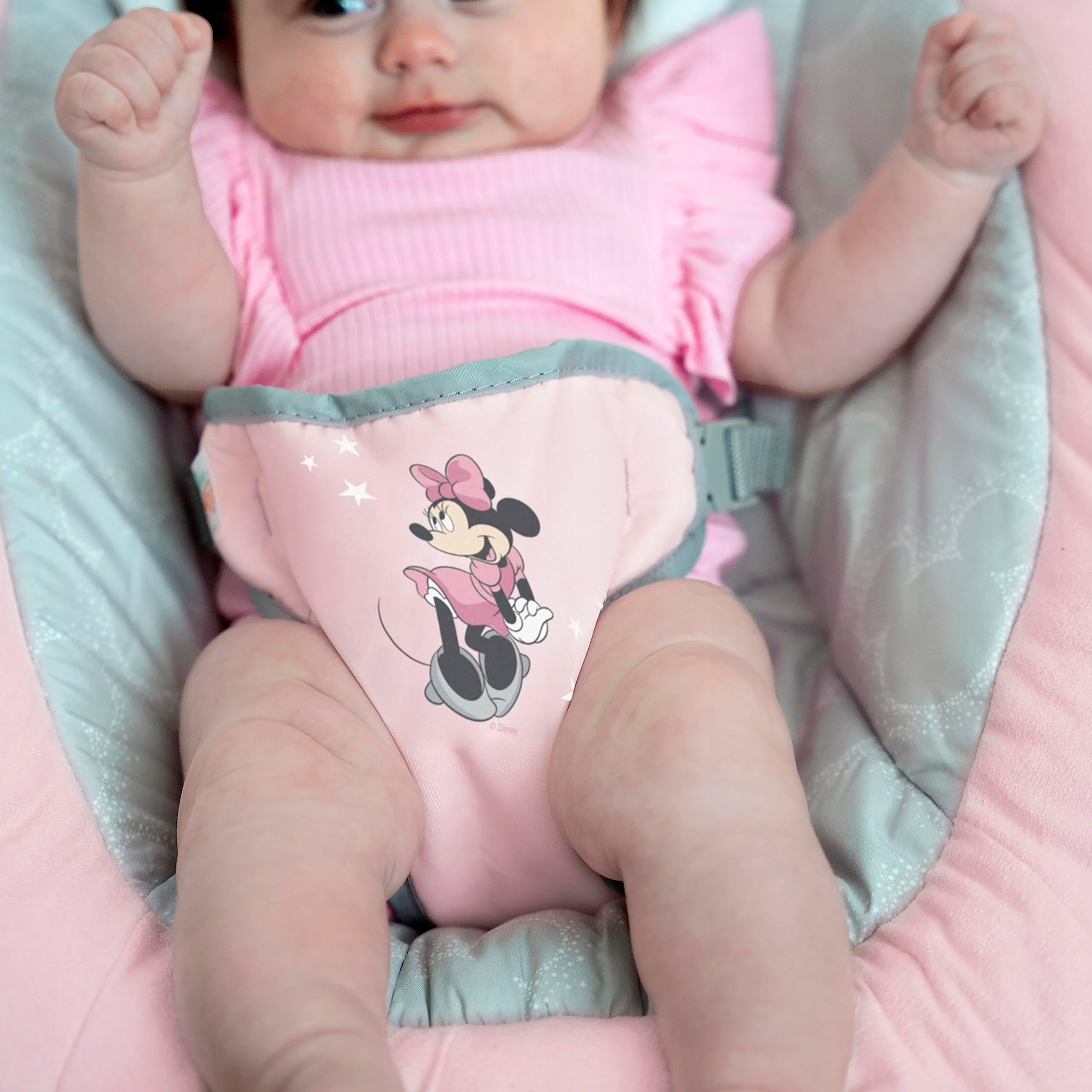 Bright Starts Minnie Mouse Infant Lounger 0-9kg Vibration 3 Manufacturer code 74451122062