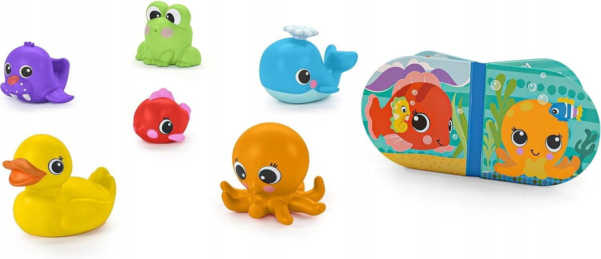 Bright Starts Splash Baby LARGE 15 Pcs BATH SET Book Brand Bright Starts