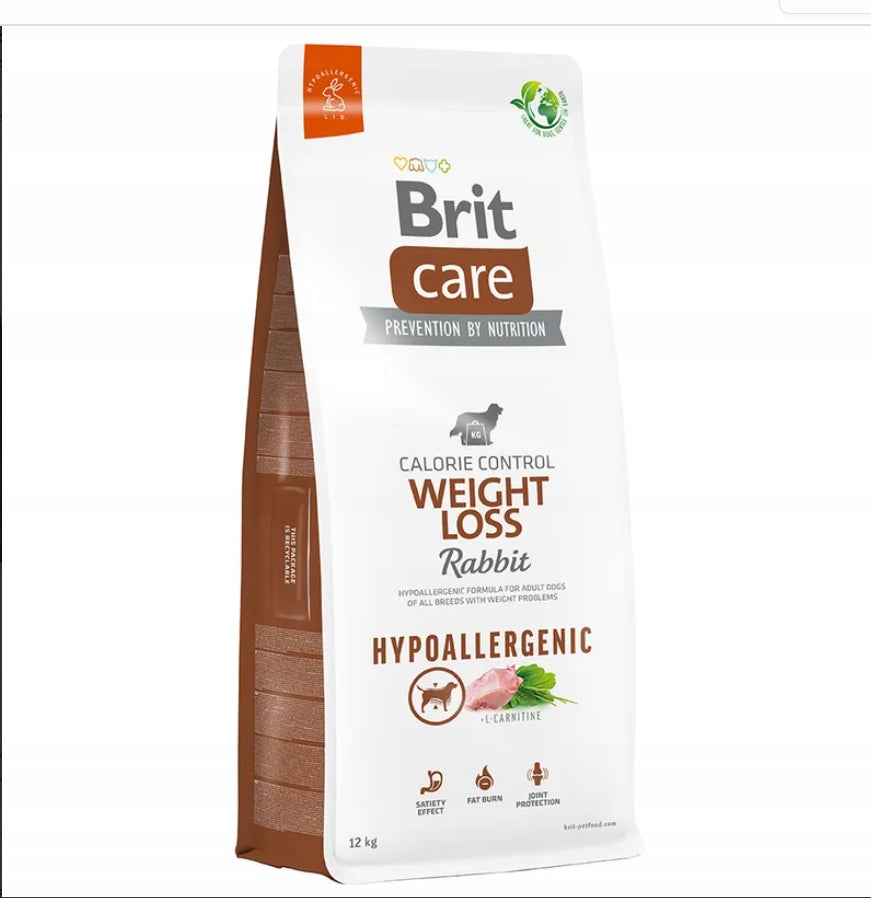 Brit Care Dog Hypoallergenic Weight Loss dry dog food 12 kg