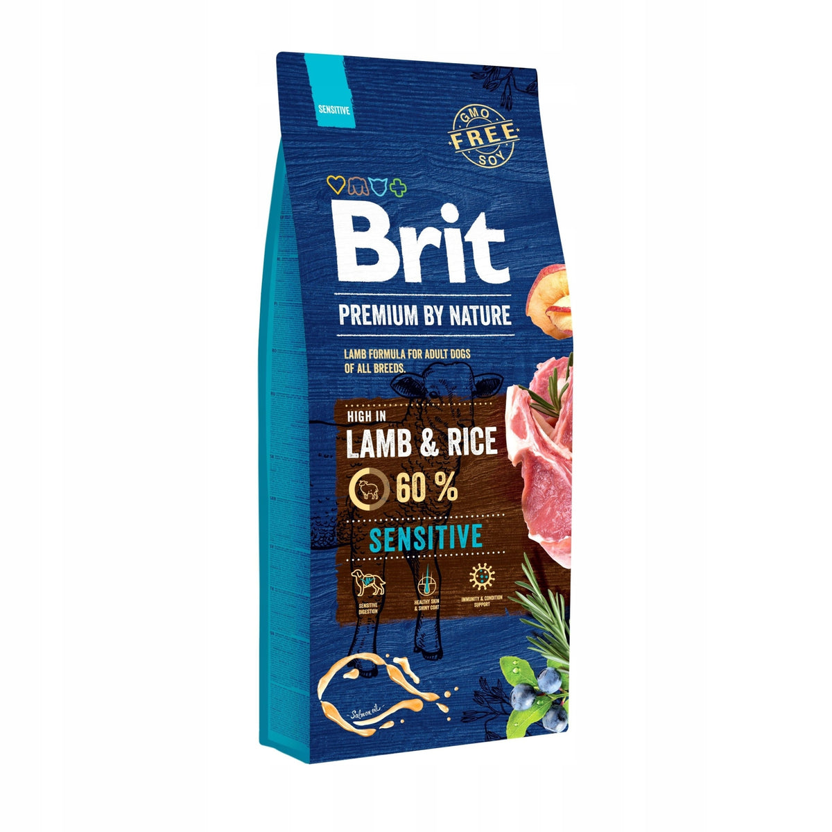 Brit Premium by Nature Sensitive Lamb 15 kg – dry food for dogs Manufacturer code 8595602526642