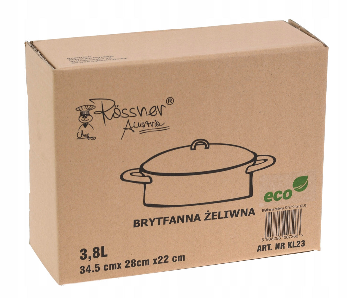 Brittany 3,8 L GOOSER CAST IRON Pot Boiler Brand Rossner Austria