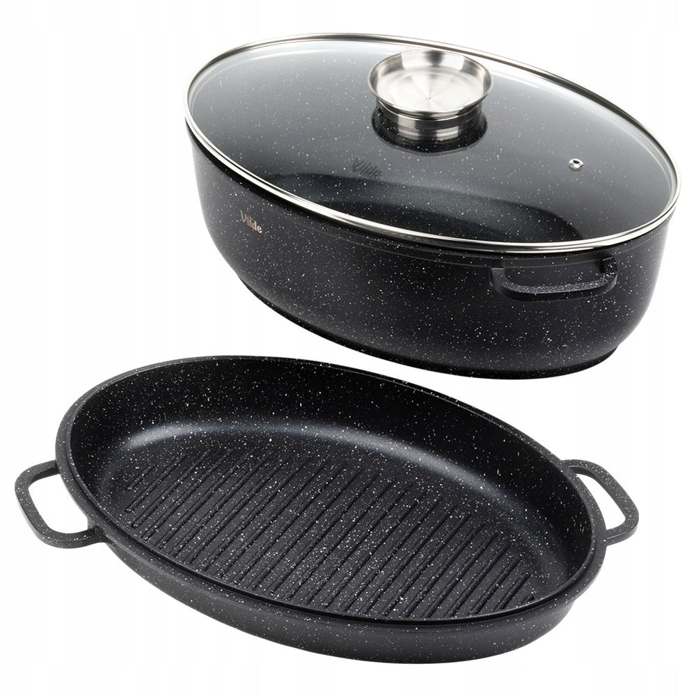 Brittany GRANITe Pan 3in1 for Baking Oven Brand Vilde