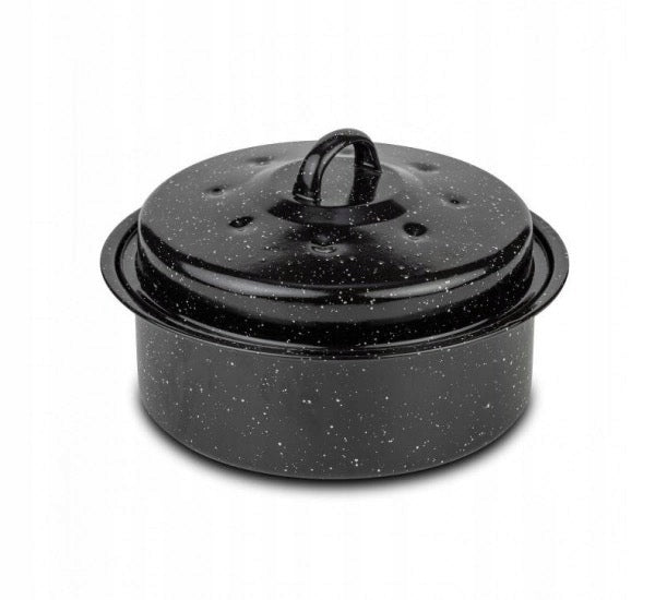 Brittany NAVA round pot with lid BBQ GURU 26 cm 3L enamelled