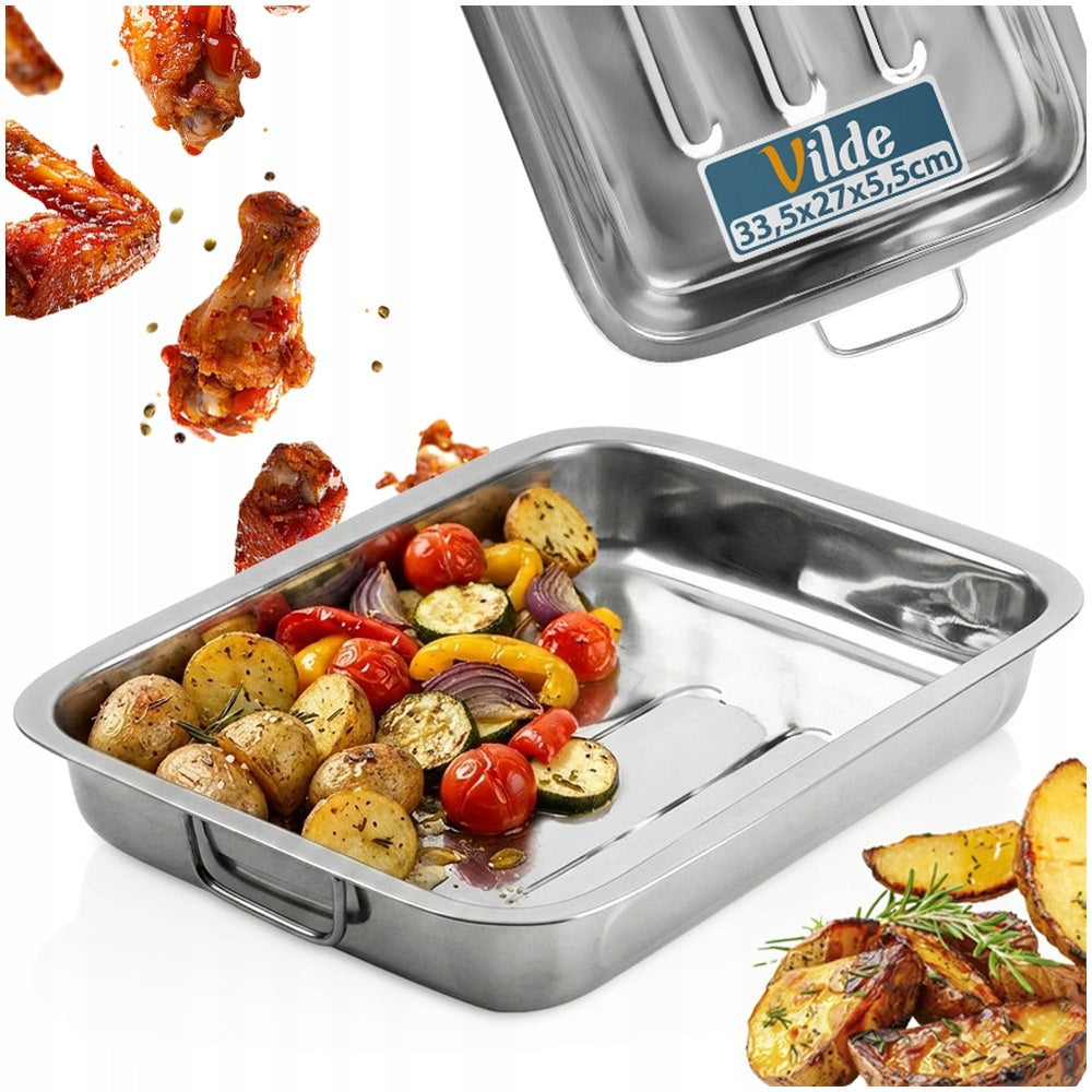 Brittany Steel Pan Meat Baking Sheet Cake Oven 30 cm