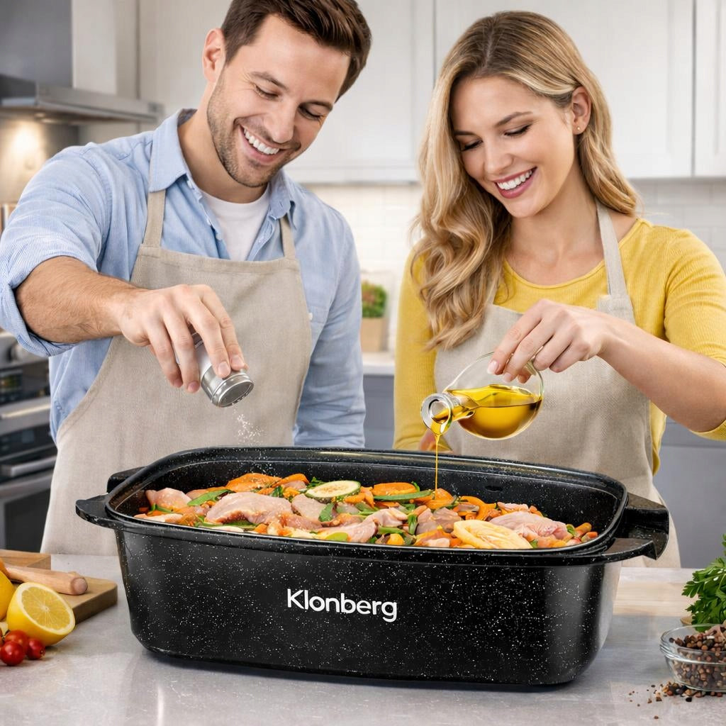 Brittany for Oven 5,5L Pollo Non-Stick with Aromatizer Packaging status original