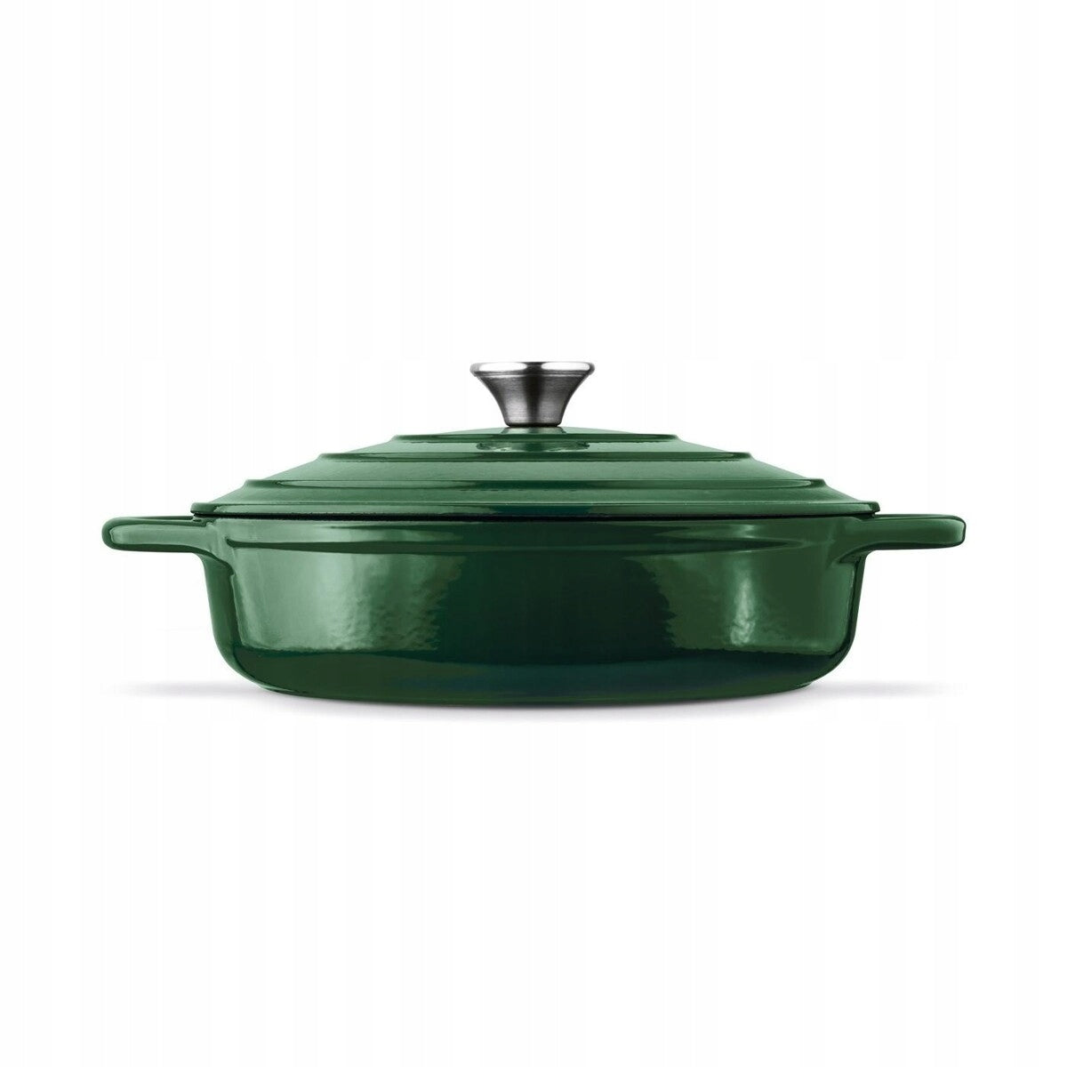 Brittany gooseberry cast iron enameled gooseberry 3l 28x7 cm oval green Brand Konighoffer