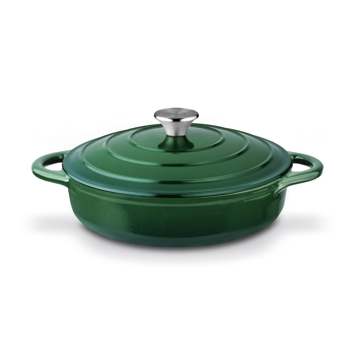 Brittany gooseberry cast iron enameled gooseberry 3l 28x7 cm oval green Manufacturer code 5903313463133