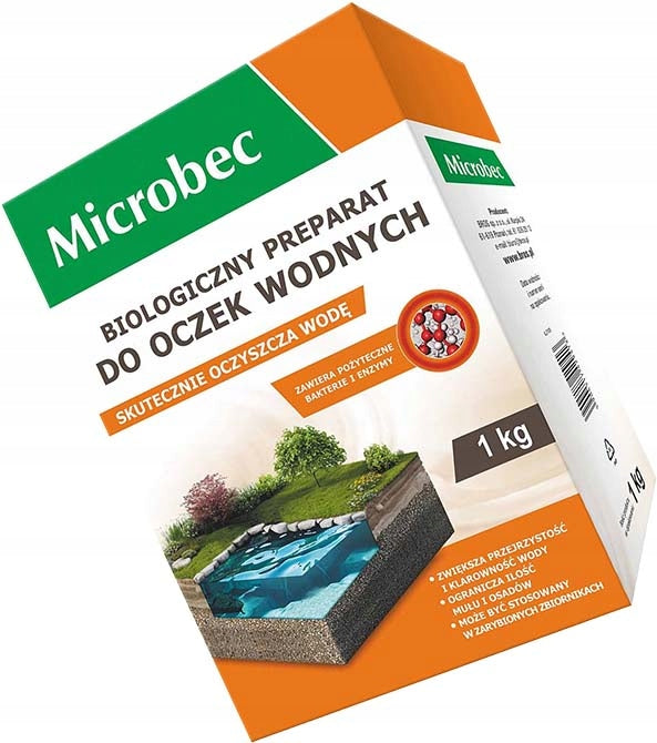 Bros Preparation Microbec Bio for ponds 1 kg decomposition of impurities Manufacturer code 2433
