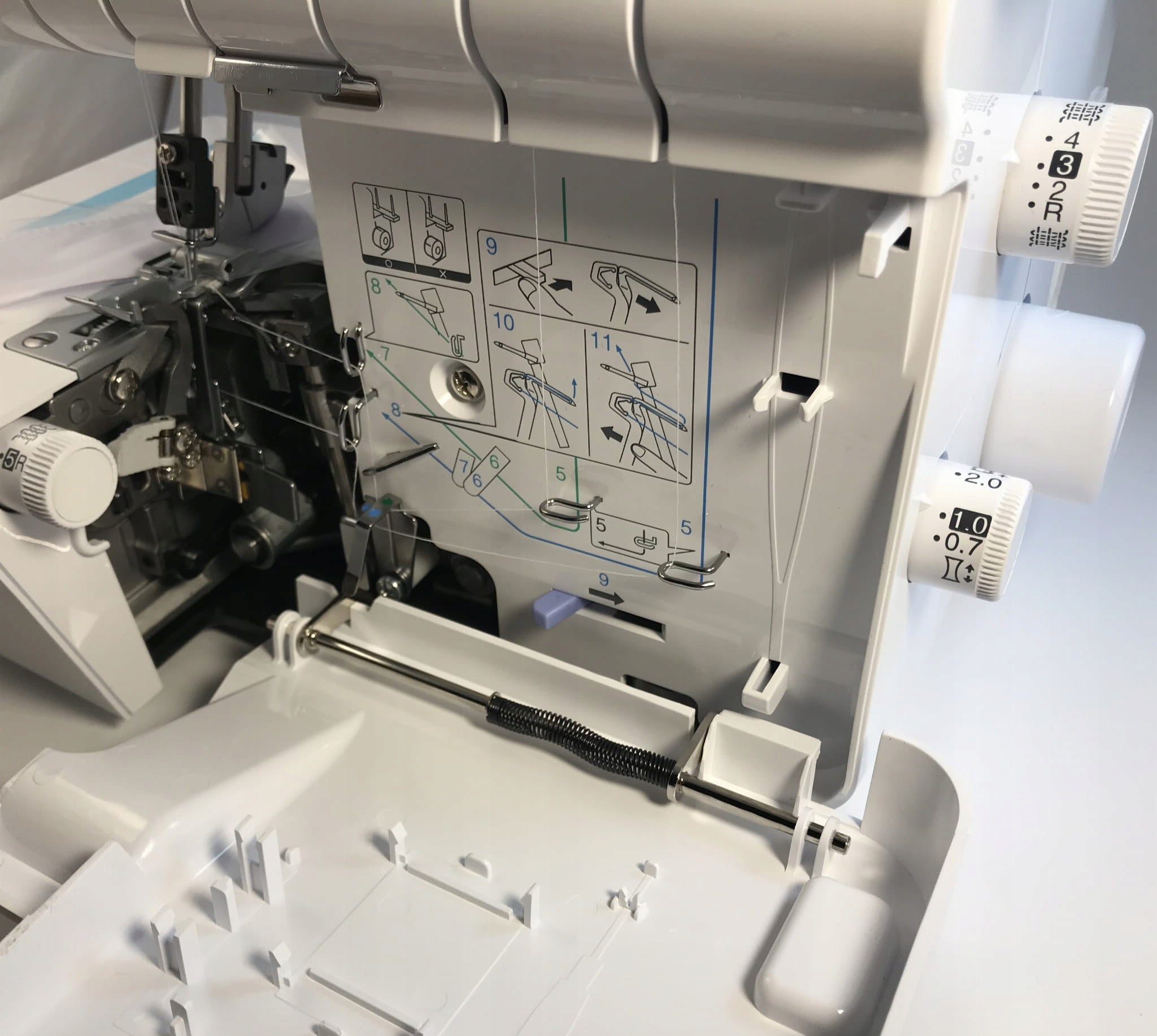 Brother 1034 DX Overlock 3, 4-thread home with free arm Manufacturer code 1034DX