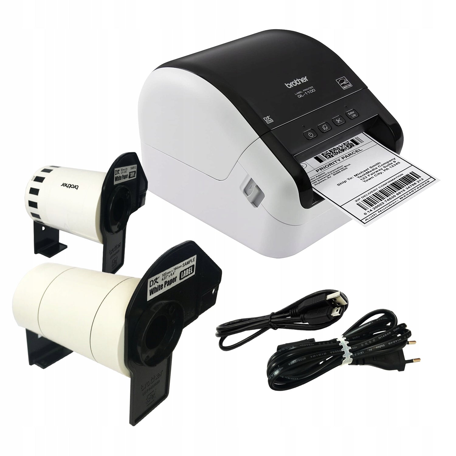 Brother QL-1100c label printer for DK labels EAN (GTIN) 4977766787727