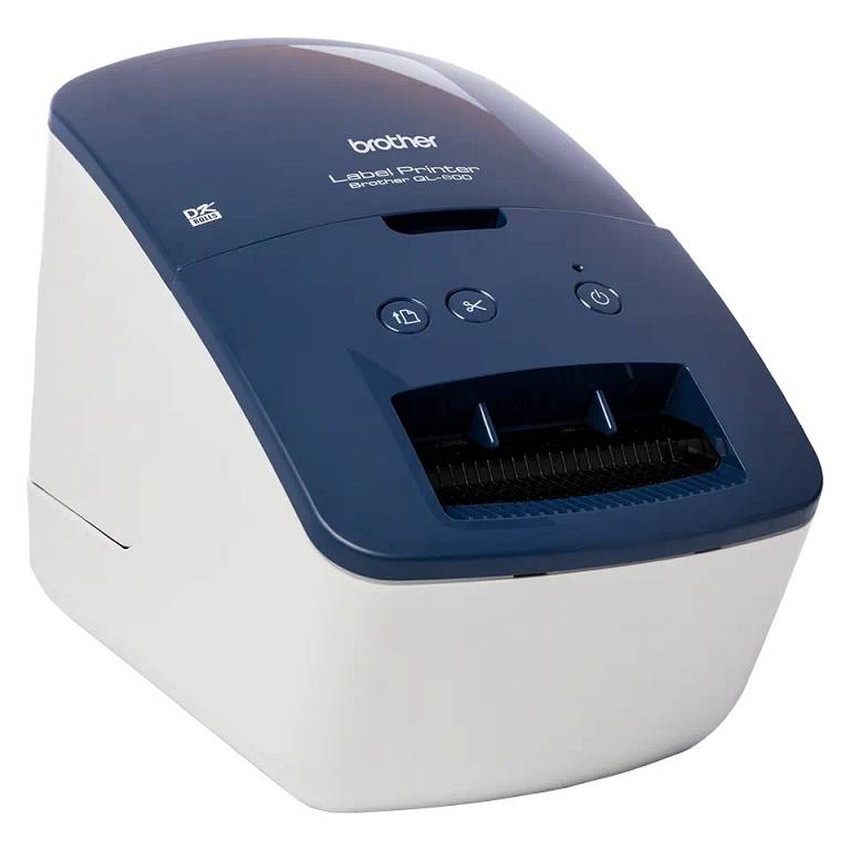 Brother QL-600 thermal label printer QL600 USB label 62mm width Packaging status original