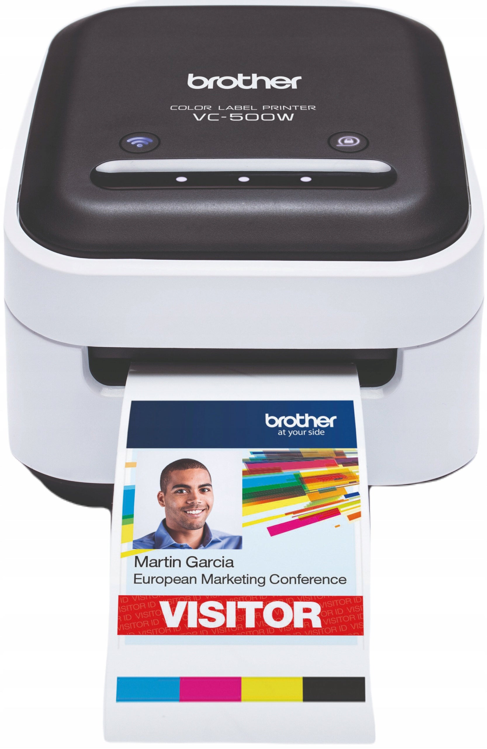 Brother VC-500W color WiFi label printer Mobile VC500