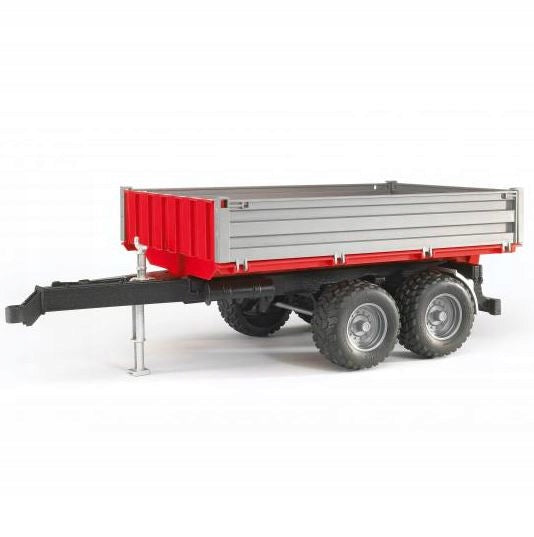 Bruder 02019 Trailer 2-Axle Dump Truck, Opening Sides