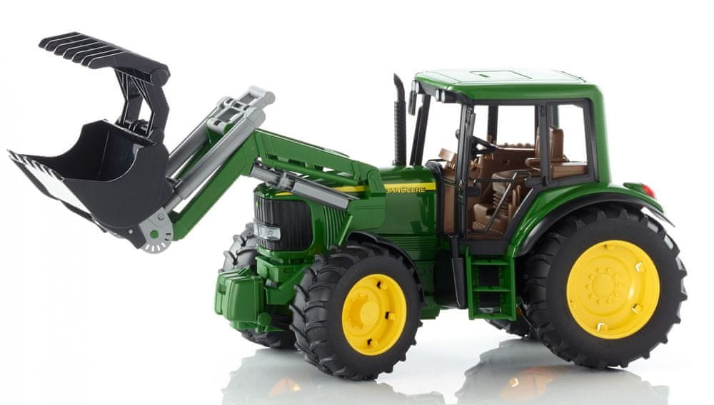 Bruder John Deere with front loader 02052
