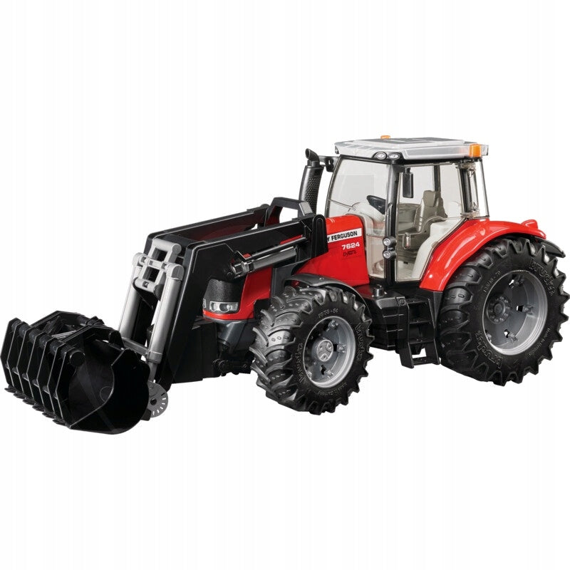 Bruder Massey Ferguson 7624 with front loader Brand Bruder