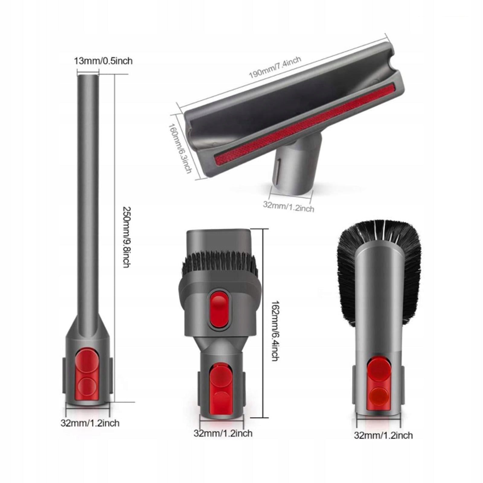 Brush Attachment Kit for Dyson Vacuum Cleaner V8 V7 V10 V11 Accessories Packaging status original