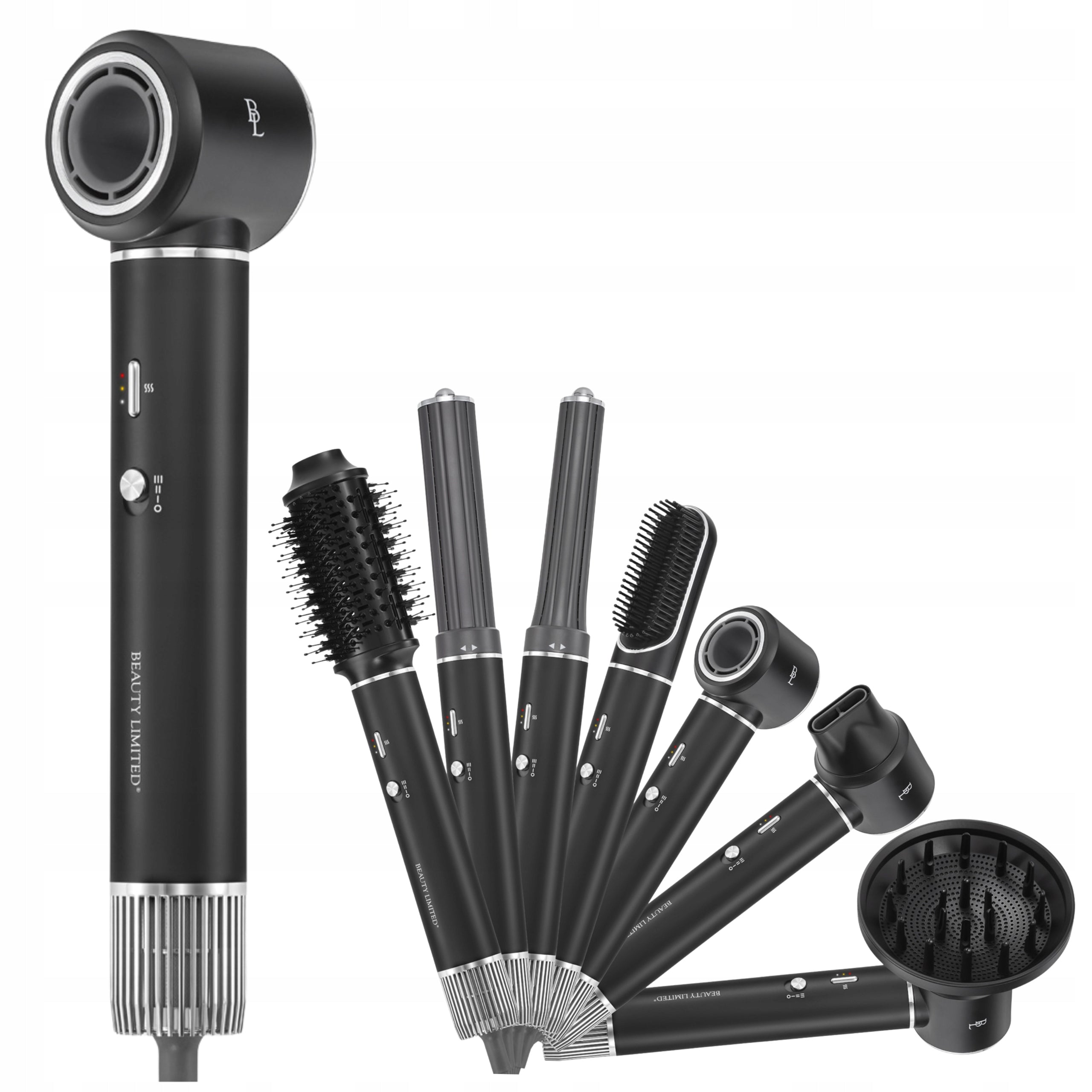 Brush Hair Dryer MULTISTYLER 7in1 IONIZATION BLACK 2000W