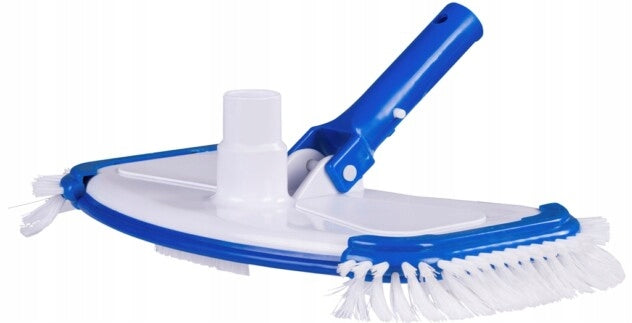 Brush Head for Pool Vacuum Cleaner with Side Bristles