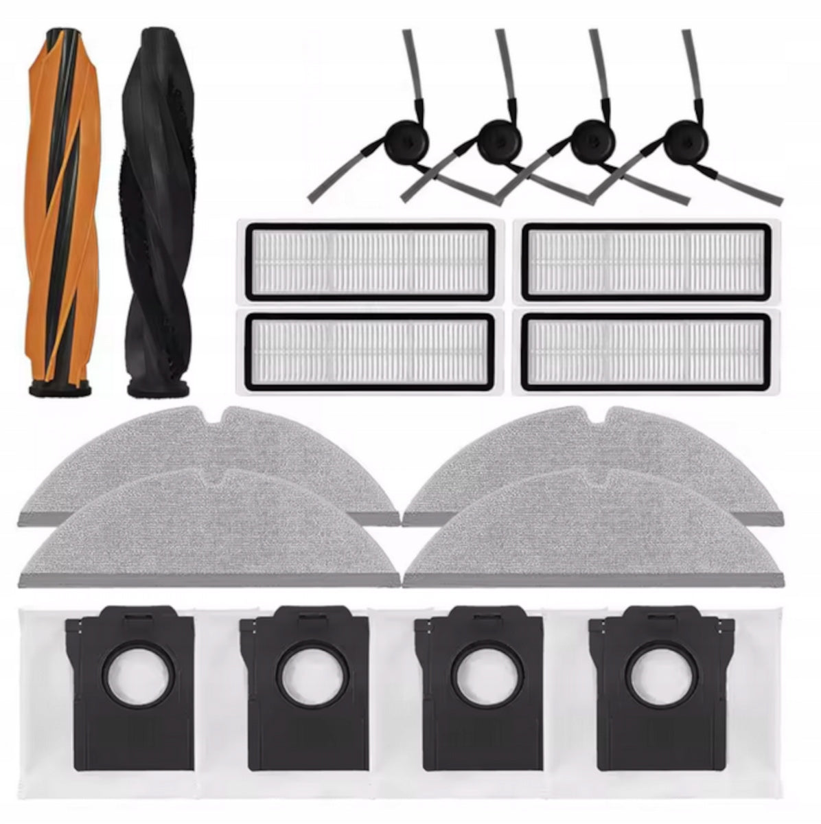 Brush set filters mop bags for DREAME D20 PRO PLUS