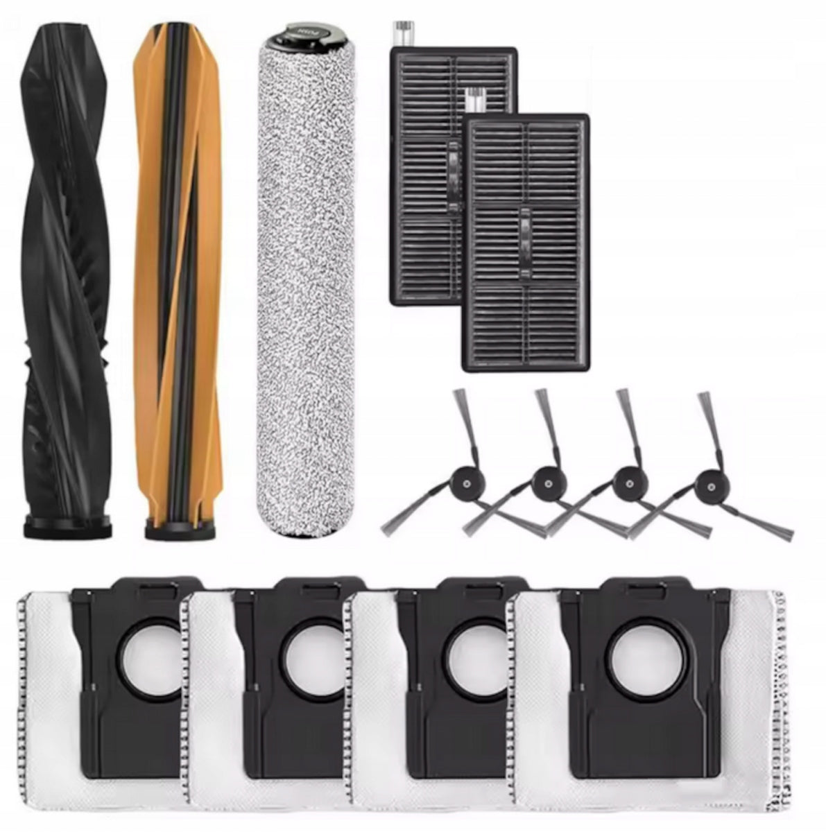 Brush set mop filters bags for Dreame Aqua 10 Ultra Roller Complete