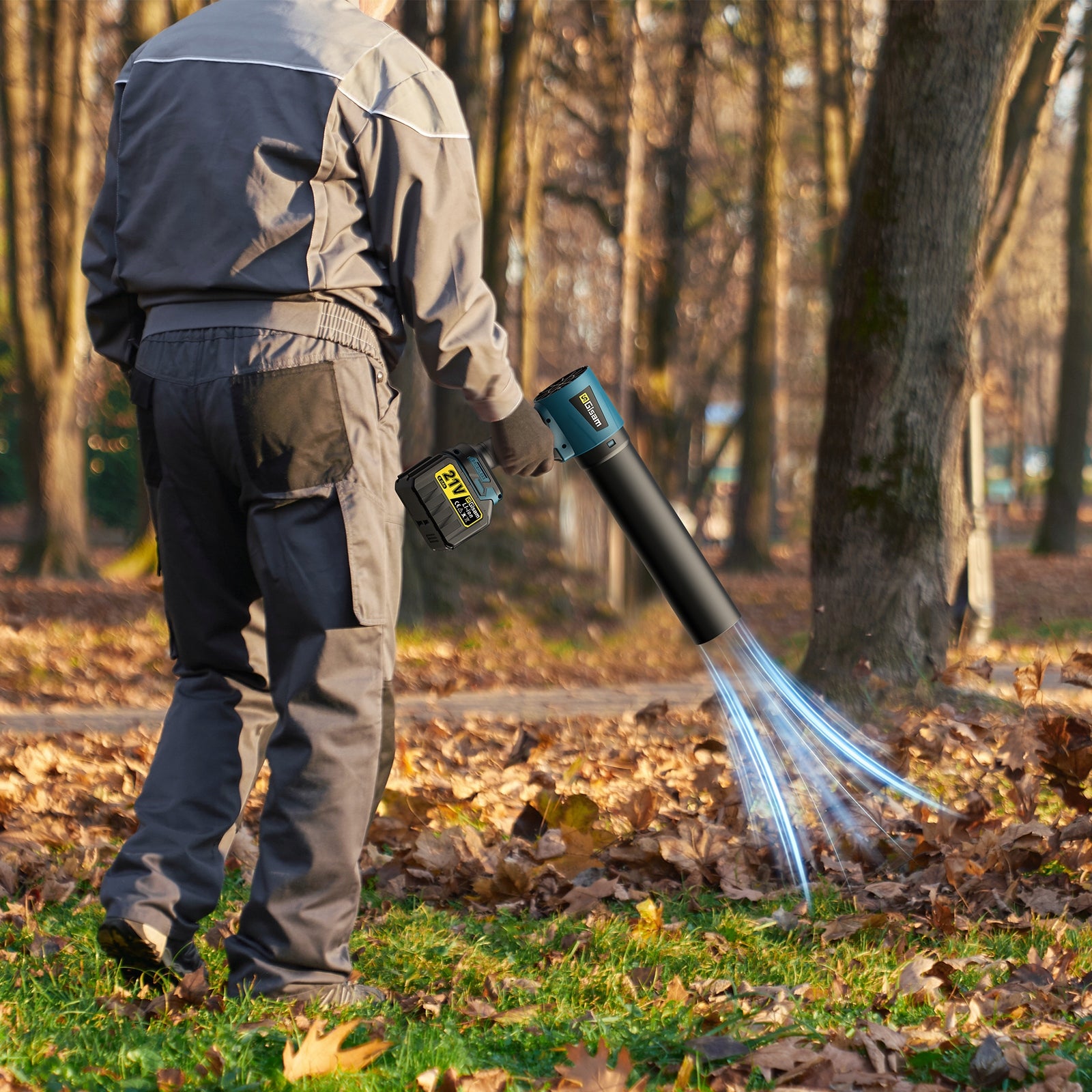 Brushless Air Blower Electric Cleaning Tool - Turbo Mode Air velocity 108 km/h