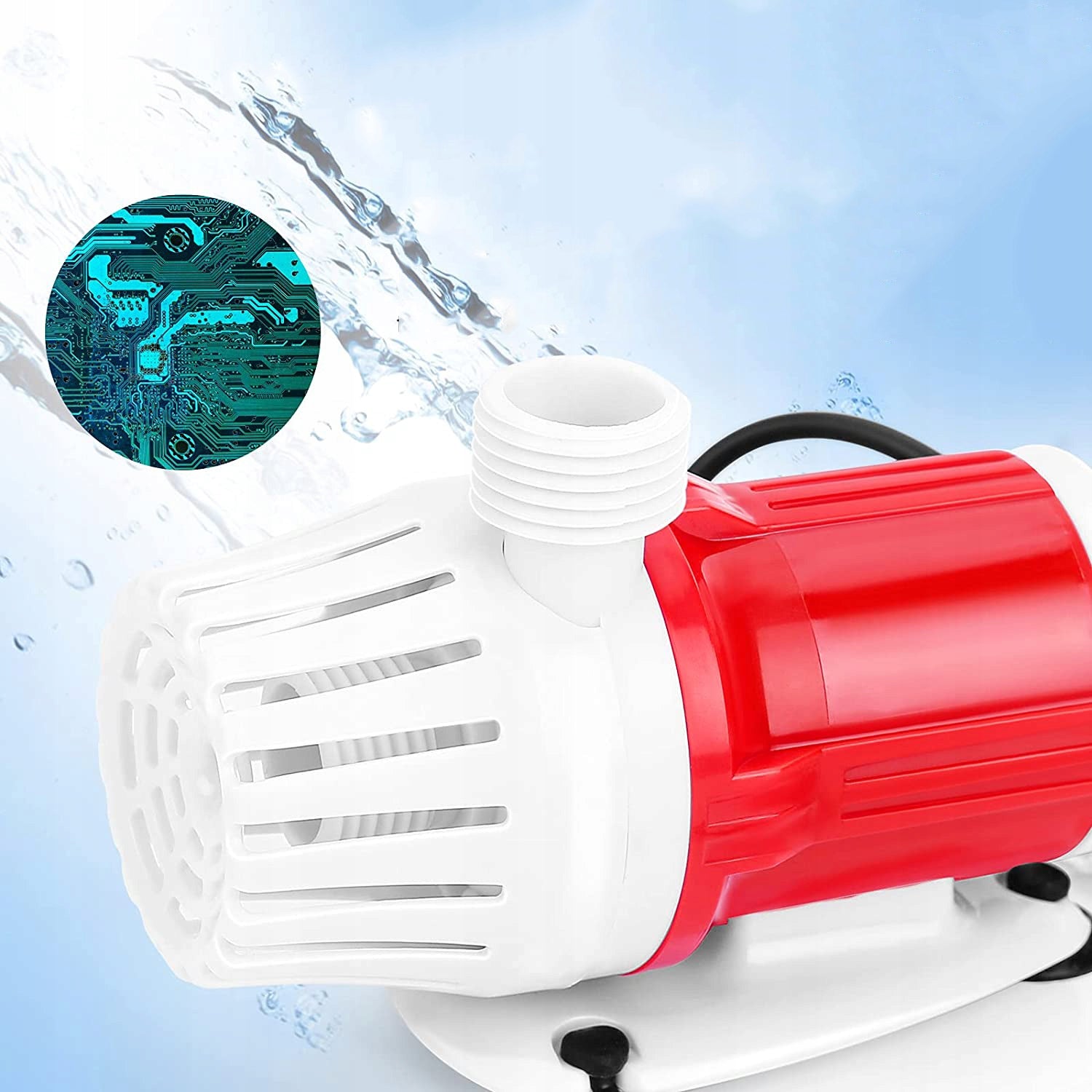 Brushless Aquarium Pump 1200L/H DC12V For Freshwater and Marine Water Product weight with unit packaging 0.35 kg