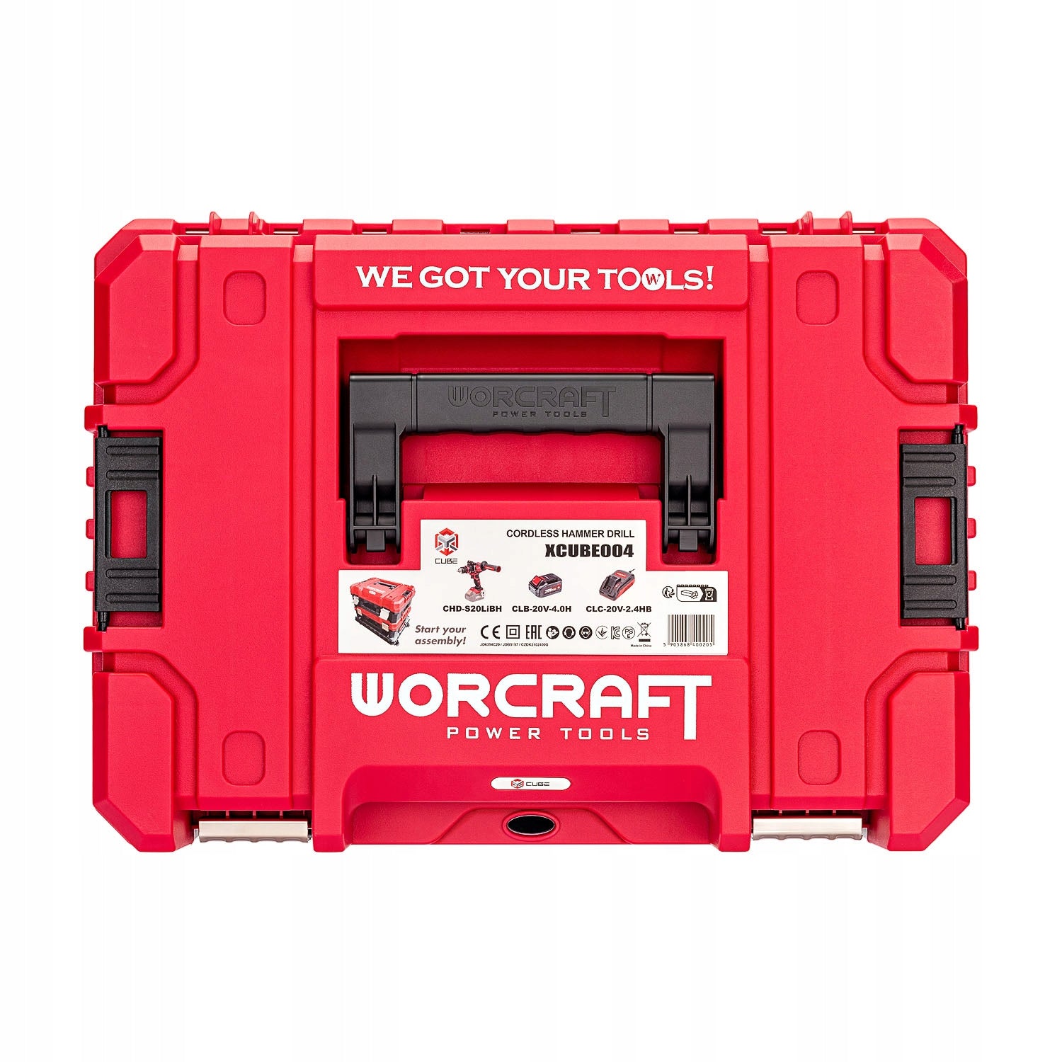 Brushless Cordless 4.0Ah Drill/Driver in Suitcase Worcraft Packaging status original
