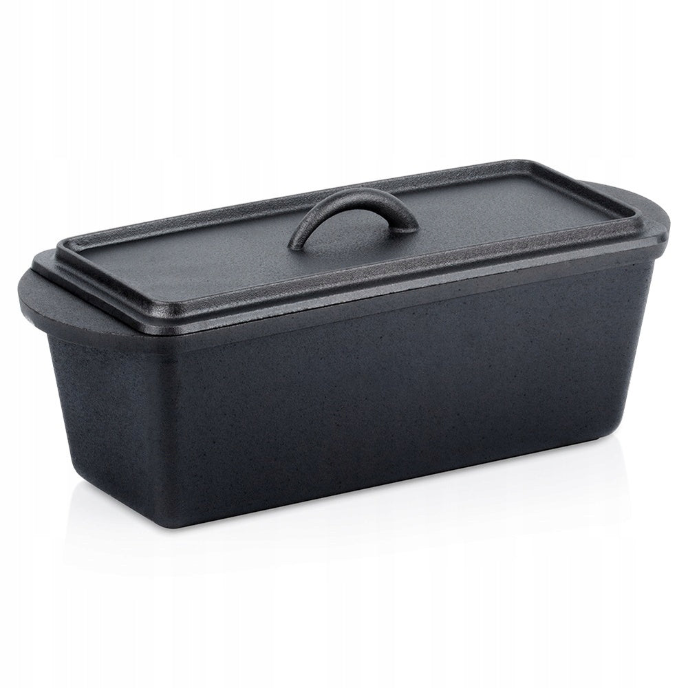 Brytfanka CAST IRON pan form for baking bread cake pate cake