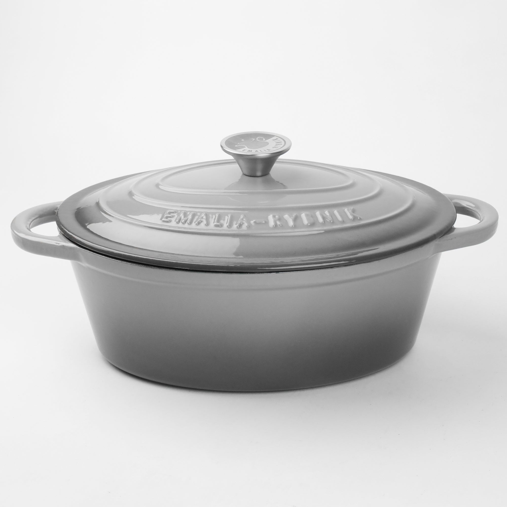 Brytfanna cast iron enamelled 29cm grey FIREPLACE INDUCTION GAS OVEN Packaging status original