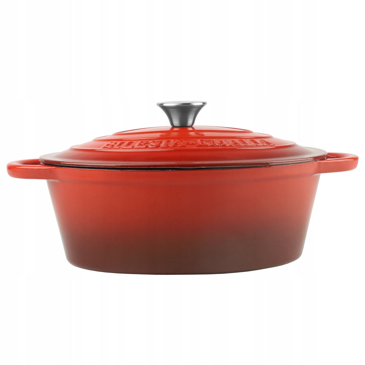 Brytfanna cast iron enamelled 29cm red INDUCTION GAS OVEN