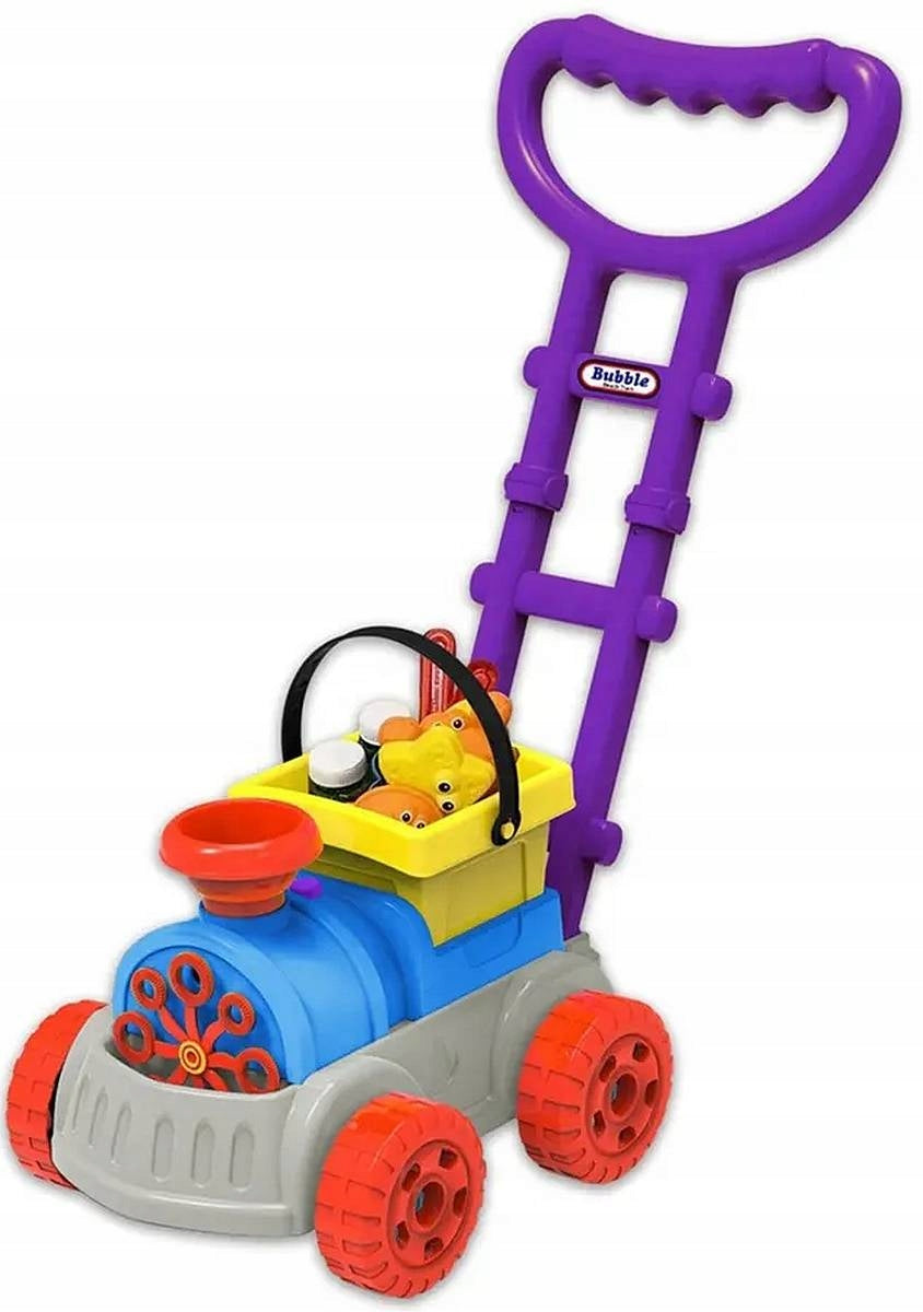 Bubbles Soap Auto Lawn Mower REALISTIC sound light toy children Manufacturer code Kosiarka automat do baniek z foremkami