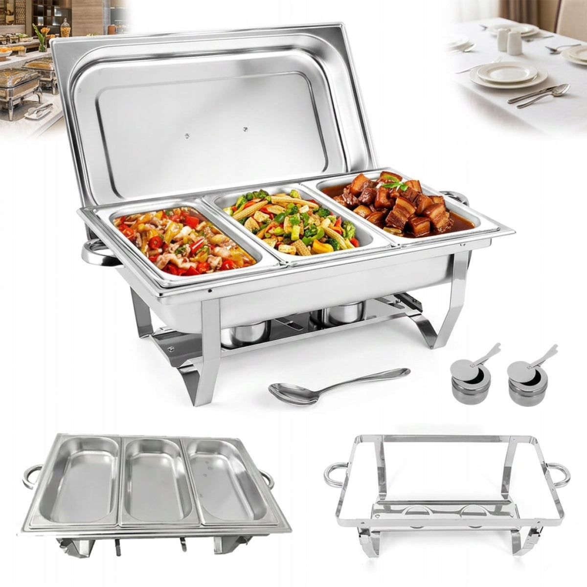 Buffet server – 9 L capacity – Keep Warm function