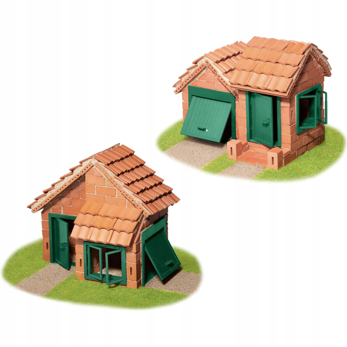 Building Blocks Bricks Teifoc Build with Bricks House with Tile 200 element. Packaging status original