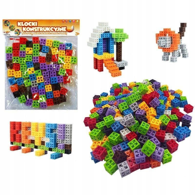 Building Blocks Set of 80 Ele Creative Cubes Colorful Squares 4d EAN (GTIN) 5905951402314