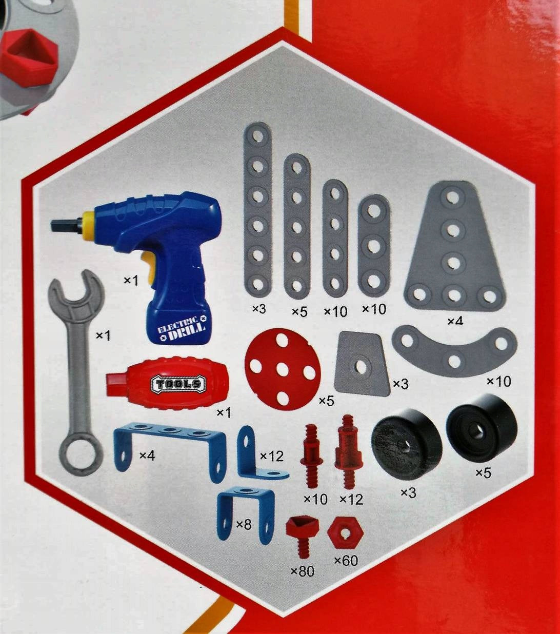 Building blocks KONSTRUKTOR 244el. 3357 Manufacturer code inny
