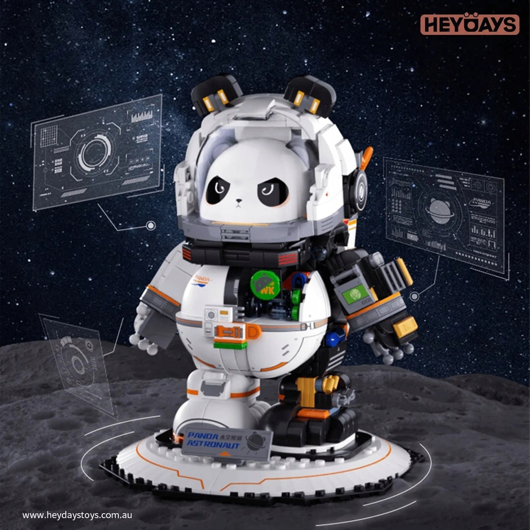 Building blocks Panda-astronaut 829 elements Brand no brand