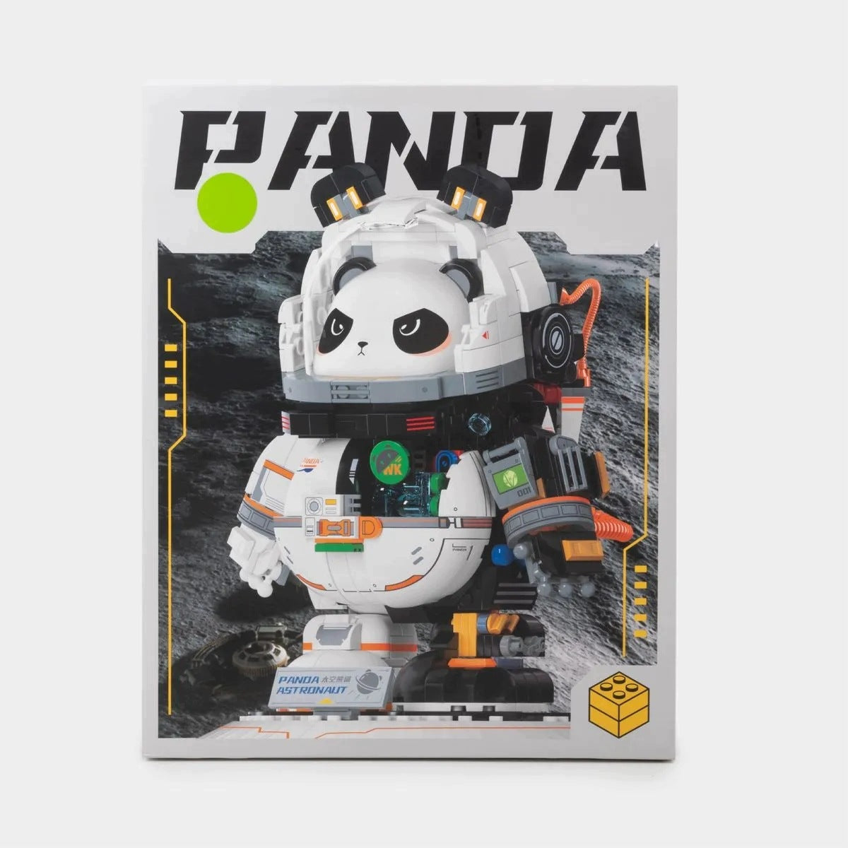 Building blocks Panda-astronaut 829 elements