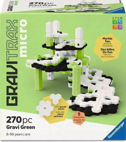 Building blocks Ravensburger GraviTrax micro Gravi Green 270 elements