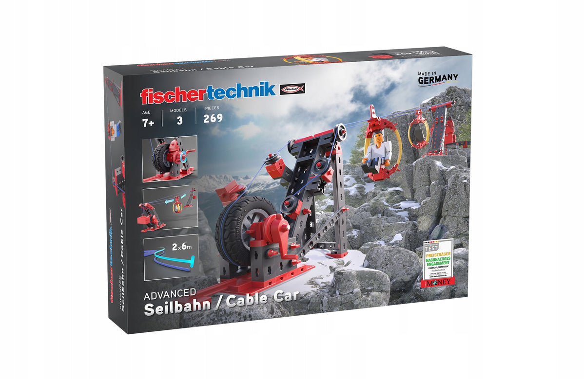 Building blocks set Cable car fischertechnik for child 7+ EAN (GTIN) 4048962458558