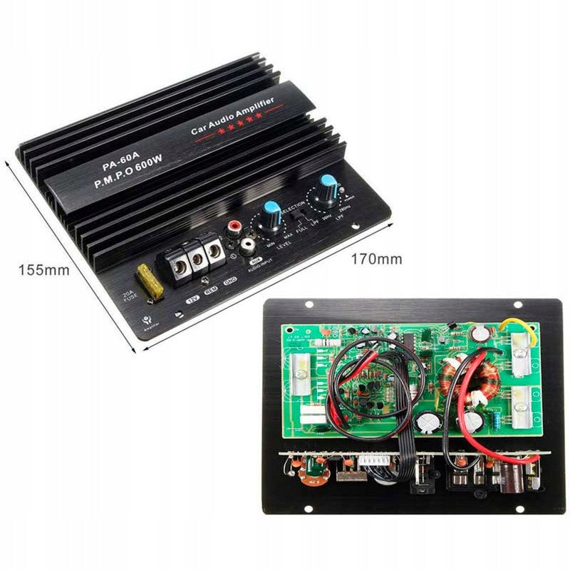 Built-in subwoofer amplifier 600W PA-60A ORIGINAL