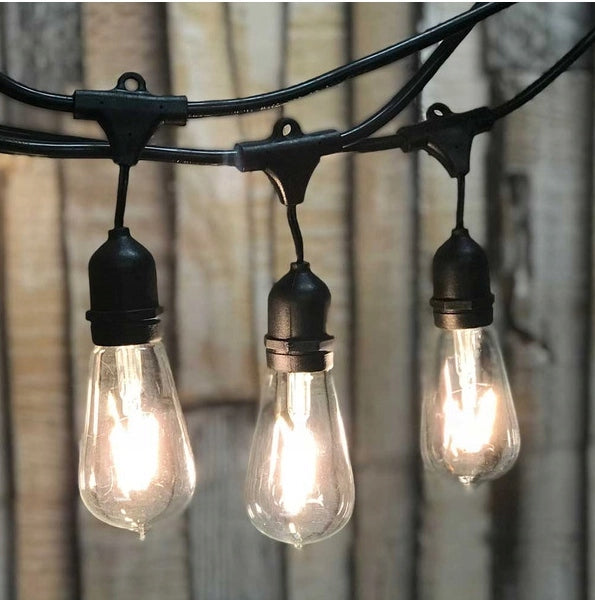 Bulb Garden Garland 15m +15pcs Edison LED Bulb 4W ST64 E27 6500K Manufacturer code 300x169
