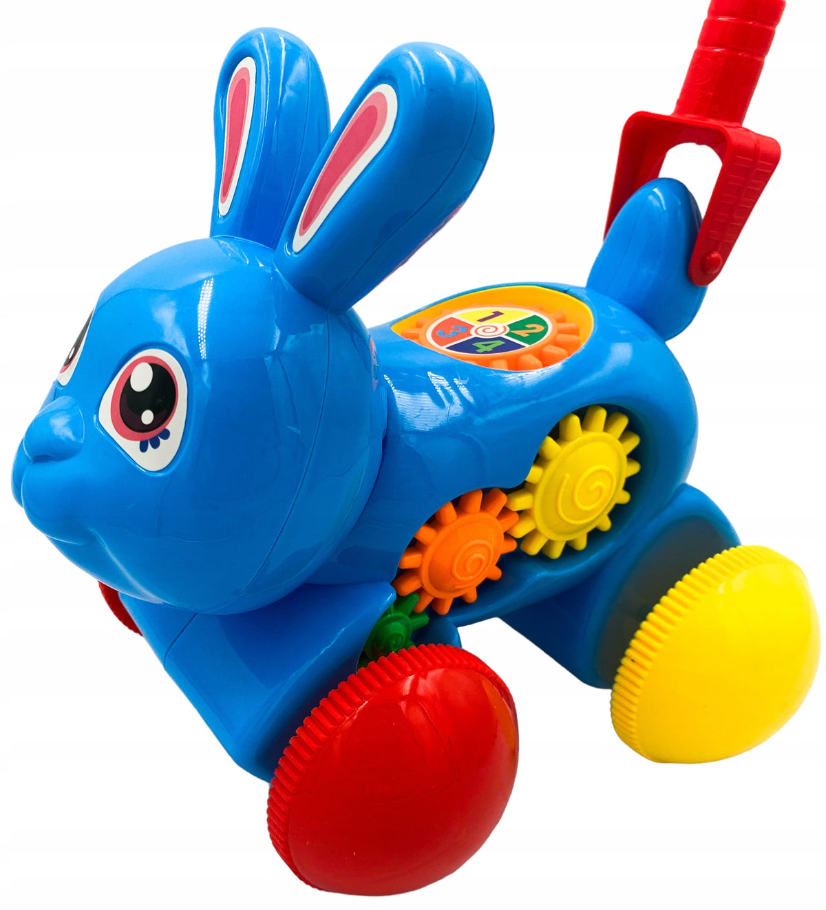 Bunny pushing pusher learning to walk pusher rabbit Brand For Fun